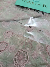 Load image into Gallery viewer, Mariab Fabric Luxe Embroidered Net Laser cut
