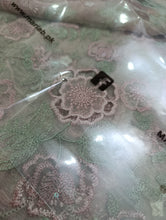 Load image into Gallery viewer, Mariab Fabric Luxe Embroidered Net Laser cut
