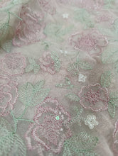 Load image into Gallery viewer, Mariab Fabric Luxe Embroidered Net Laser cut

