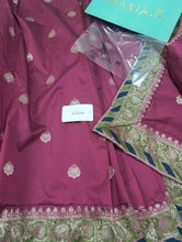 Load image into Gallery viewer, Mariab Saree Ready to Wear Banarsi Style

