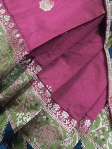 Mariab Saree Ready to Wear Banarsi Style