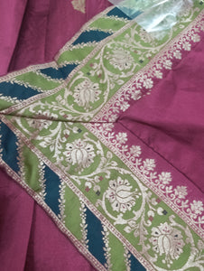 Mariab Saree Ready to Wear Banarsi Style