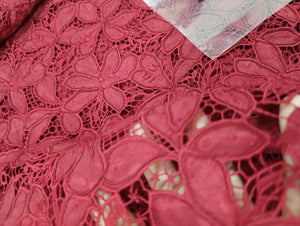 Mariab Fabric Luxe Schiffli Embroidery & Laser cut