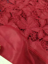 Load image into Gallery viewer, Mariab Fabric Luxe Schiffli Embroidery &amp; Laser cut
