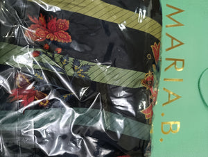 Mariab Saree Ready to Wear Pure Charemuse Silk