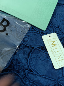 Mariab Fabric Luxe Schiffli Embroidery & Laser cut