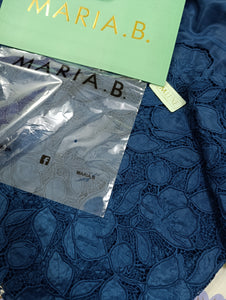 Mariab Fabric Luxe Schiffli Embroidery & Laser cut