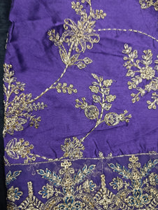 Mariab Shalwar Ready to Wear Embroidered Raw Silk