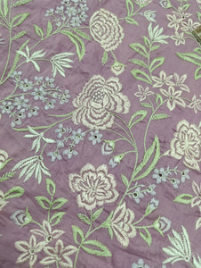 Mariab Fabric Luxe Lawn Embroidered