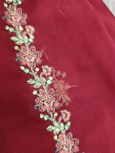 Mariab Duppta Luxe Chiffon Embroidered