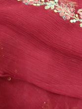 Load image into Gallery viewer, Mariab Duppta Luxe Chiffon Embroidered
