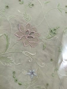 Mariab Fabric Luxe Lawn Embroidered