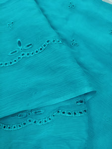 Mariab Duppta Luxe Schiffli Embroidered Chiffon