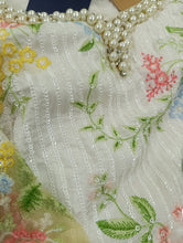 Load image into Gallery viewer, Mariab Saree Embroidered Chiffon complete
