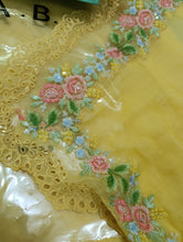 Load image into Gallery viewer, Mariab Saree Ready to Wear Embroidered Chiffon
