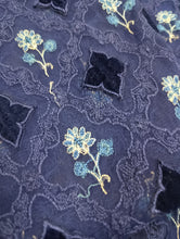 Load image into Gallery viewer, Mariab Front Luxe velvet applique Net
