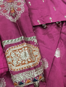 Mariab Saree Ready to Wear Banarsi Style