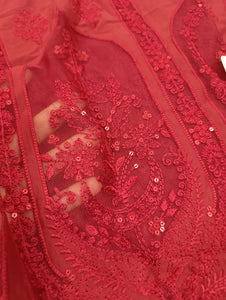 Mariab Fabric Luxe Laser Cut Lawn