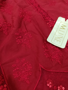 Mariab Fabric Luxe Laser Cut Lawn