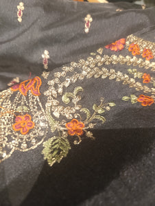 Mariab Saree Ready to Wear Banarsi Style