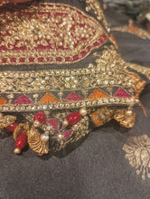 Load image into Gallery viewer, Mariab Saree Ready to Wear Banarsi Style
