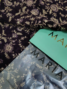 Mariab Fabric Luxe Embroidered Velvet
