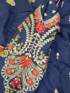 Mariab Saree Ready to Wear Banarsi Style