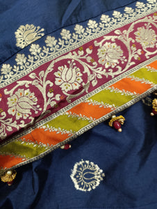 Mariab Saree Ready to Wear Banarsi Style