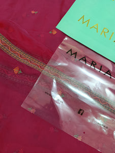 Mariab Duppta Luxe Chiffon Embroidered