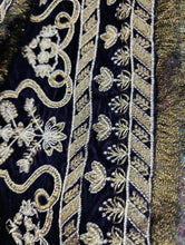 Load image into Gallery viewer, Sohaye by Dinners Shawl Velvet Ready to wear
