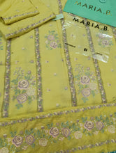 Load image into Gallery viewer, Mariab Shirt Luxe Laser Cut Embroidered Lawn
