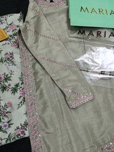 Mariab 2-Piece Ready to Wear Raw silk