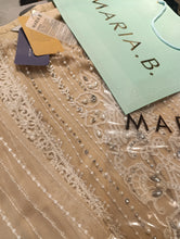 Load image into Gallery viewer, Mariab 4-Piece Ready to Wear Chiffon Hand work Embellished
