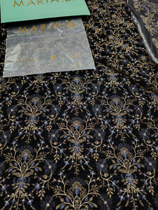 Mariab Fabric Luxe Embroidered Velvet