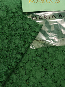 Mariab Fabric Luxe Schiffli Embroidery & Laser cut