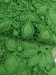 Mariab Fabric Luxe Schiffli Embroidery & Laser cut
