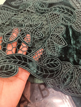 Load image into Gallery viewer, Mariab Fabric Luxe Embroidered Velvet
