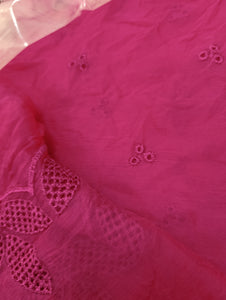 Mariab Duppta Luxe Chiffon Schiffli Embroidery