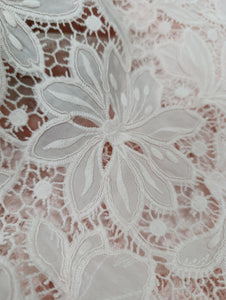 Mariab Fabric Luxe Schiffli Embroidery & Laser cut