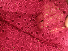 Load image into Gallery viewer, Mariab Fabric Luxe Schiffli chiffon
