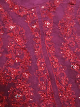 Load image into Gallery viewer, Mariab Front  Embroidered Chiffon
