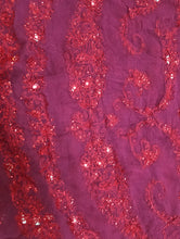 Load image into Gallery viewer, Mariab Front  Embroidered Chiffon
