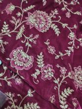 Load image into Gallery viewer, Mariab Fabric Luxe Embroidered Velvet
