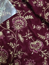 Load image into Gallery viewer, Mariab Fabric Luxe Embroidered Velvet
