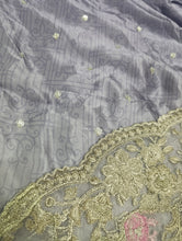 Load image into Gallery viewer, Mariab Saree Ready to Wear Pure Charemuse Silk
