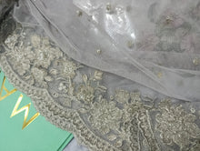 Load image into Gallery viewer, Mariab Saree Ready to Wear Pure Charemuse Silk
