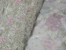 Load image into Gallery viewer, Mariab Saree Ready to Wear Pure Charemuse Silk
