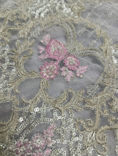 Load image into Gallery viewer, Mariab Saree Ready to Wear Pure Charemuse Silk
