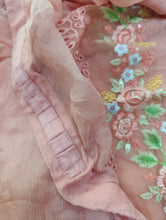 Load image into Gallery viewer, Mariab Saree Embroidered Chiffon
