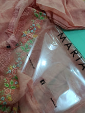 Load image into Gallery viewer, Mariab Saree Embroidered Chiffon
